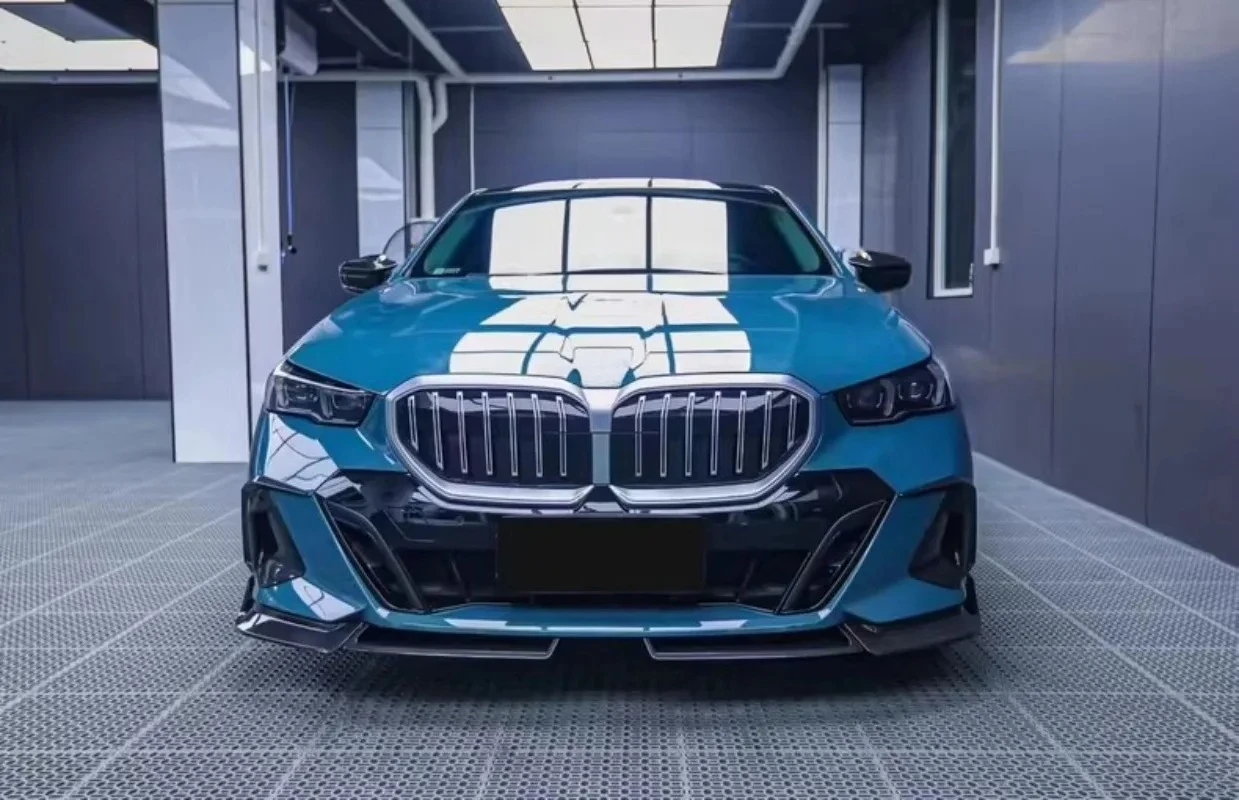 

For BMW 5 Series G60 G68 I5 MP Style Dry Carbon Fiber Front rear Bumper Diverter Spoiler Diffuser Front lip chin body kit 2024+