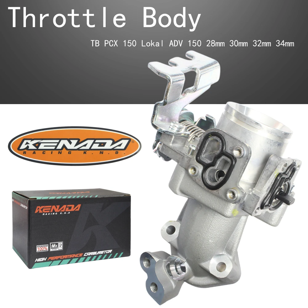 

KENADA RACING Motorcycle Throttle Body Racing 28mm 30mm 32mm 34mm For PCX125 150 ADV 150