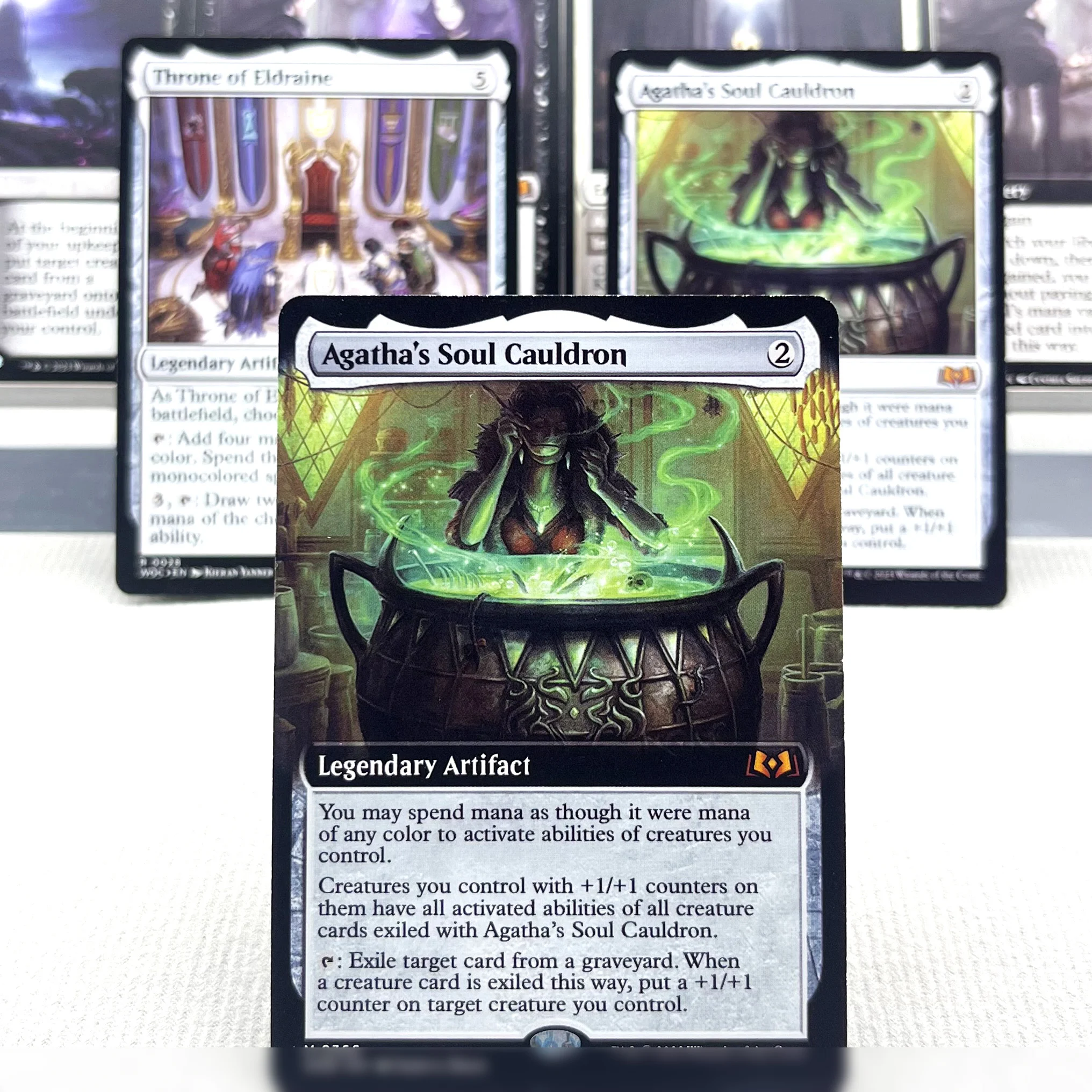 WOT SPG LCC WOE LCI HOLO4-02 Карты TCG для домашних игр Proxy Mana Crypt Rhystic Study Lord of Atlantis Underworld Breach