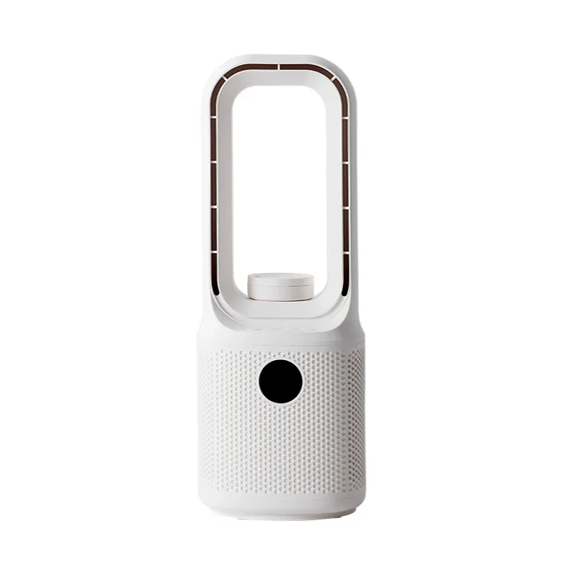 

Bladeless fan Home desktop Small desktop Bedroom Soft moving head Electric fan Aromatherapy humidification