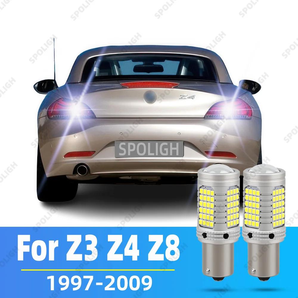 

Car Reversing Light For BMW Z3 E46 Z4 E85 E86 Z8 E52 Backup Lamp Back Up 1995-2004 2005 2006 2007 2008 2009 Reverse Light 2Pcs
