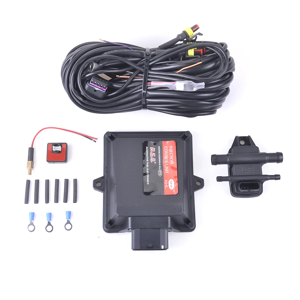 4-cylinder MP48 Gas ECU Kit For RC LPG CNG Conversion Kit For Automotive Stable And Durable LPG GNC