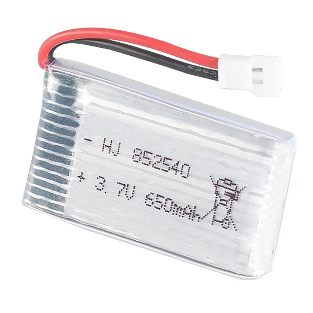 Batteria Lipo 3.7V 650mAh 852540 e caricabatterie Usb 5 in 2 per parti di droni SYMA X5C X5C-1 X5 H5C X5SW X6SW H9D H5C RC set di batterie