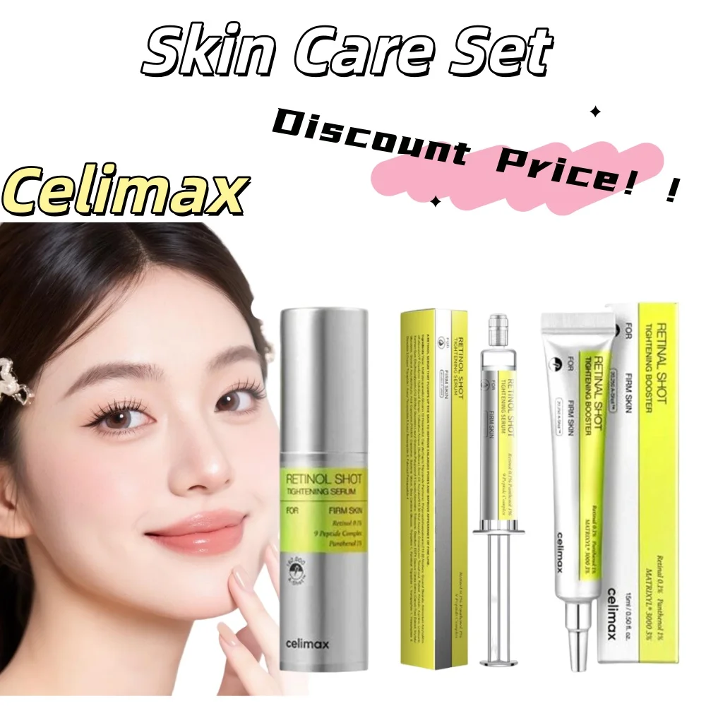 Celimax Pure Retinol Firming Serum Gentle Anti-Aging Face Essence for Wrinkle Repair Deep Hydration Collagen Boost  Skin Care