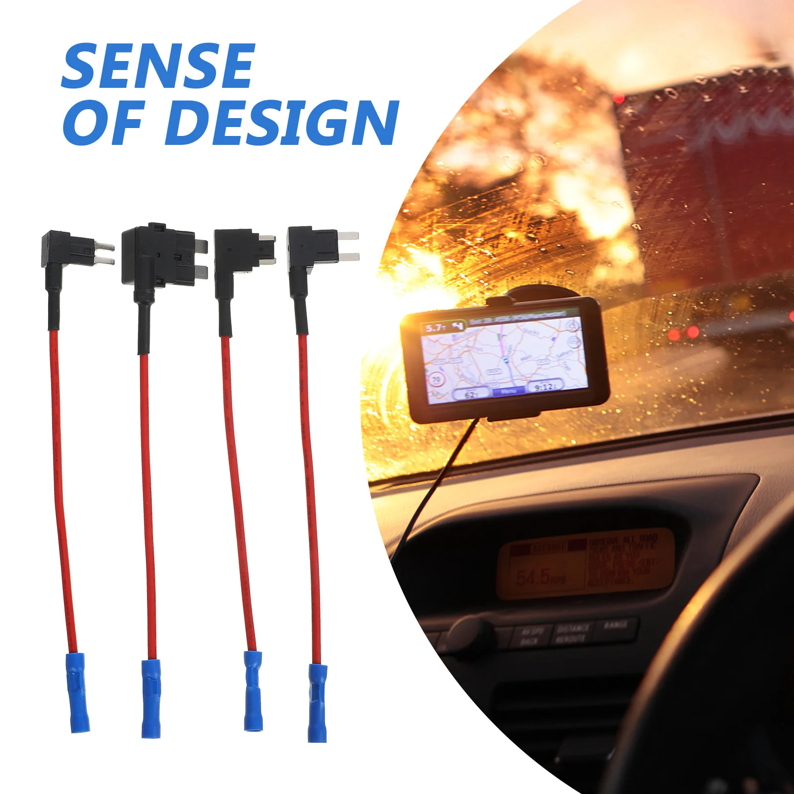 

8Pcs Inline Fuse Holders Car Fuse Switch Kit Mini Circuit Protection Device for Dash Cam Truck Electrical Repair