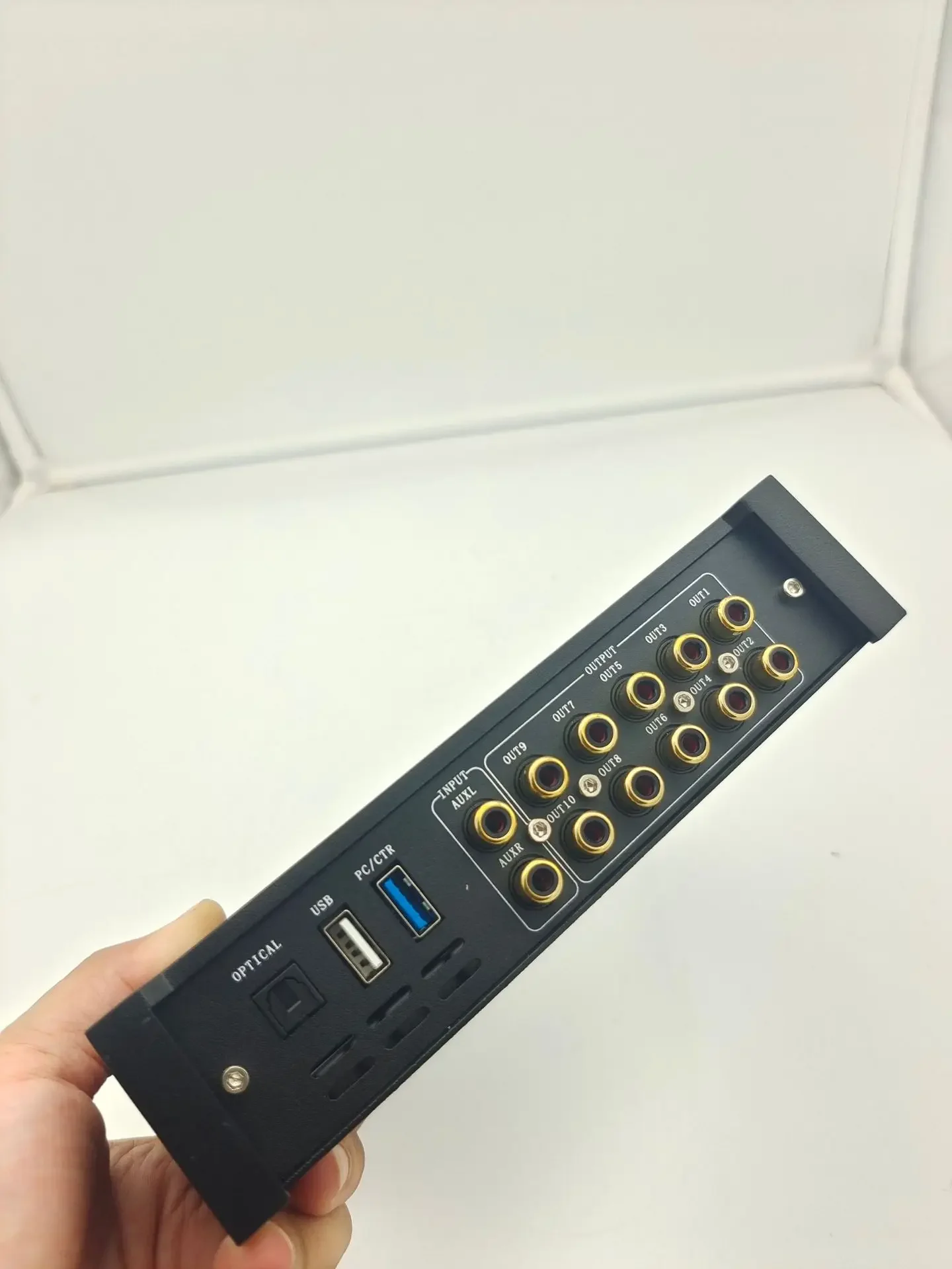 31-Segment DSP Car Power Amplifier Car Bluetooth Audio Processor 10-way Lossless Audio Modification