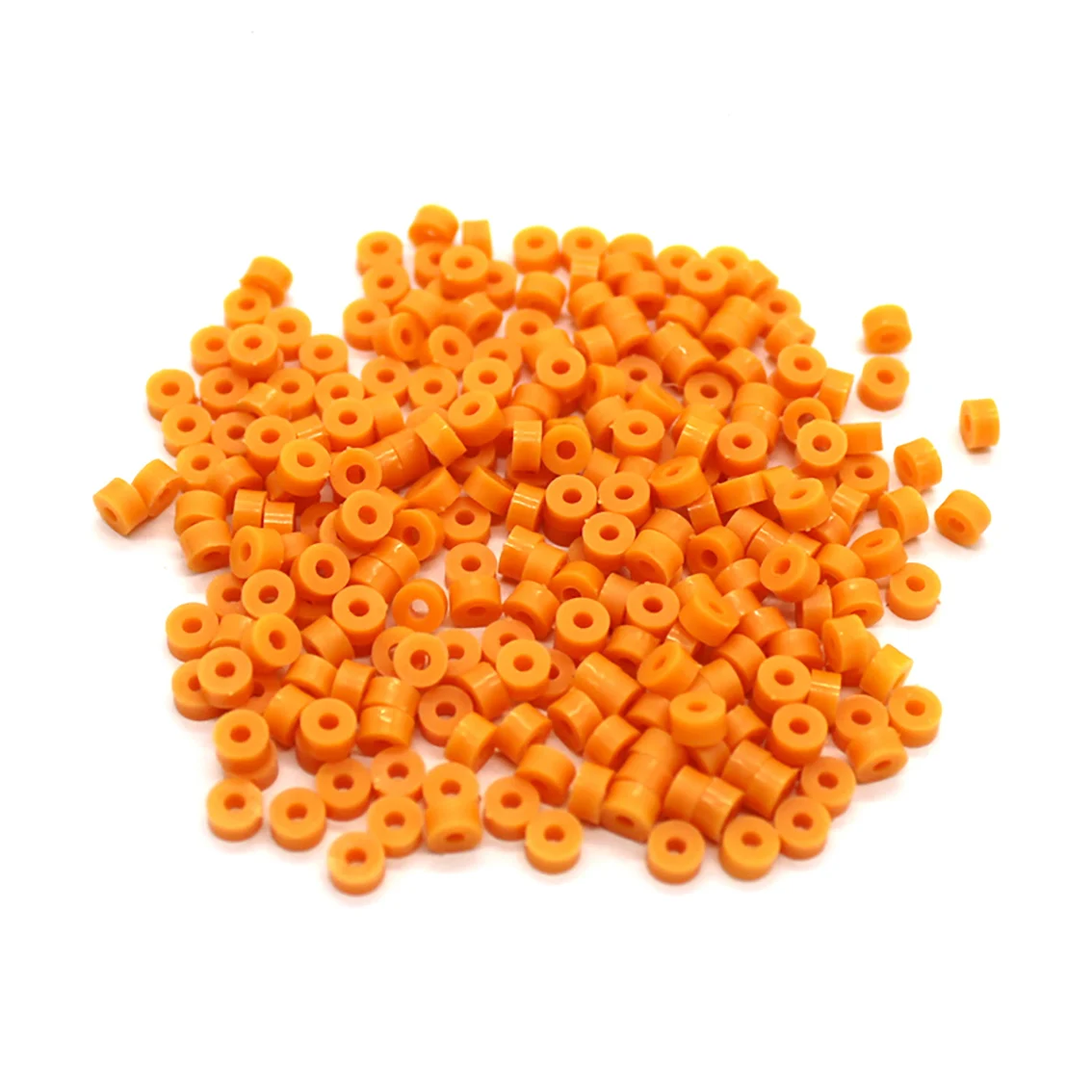 80pcs 2mm ABS Plastic Shaft Sleeve Fixed Gasket Limit Sleeve Washer DIY Experiment Model Material Accessories