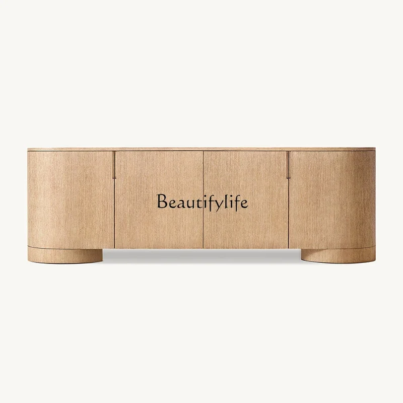 

FG26American rural pastoral light luxury premium TV storage living room bedroom side cabinet