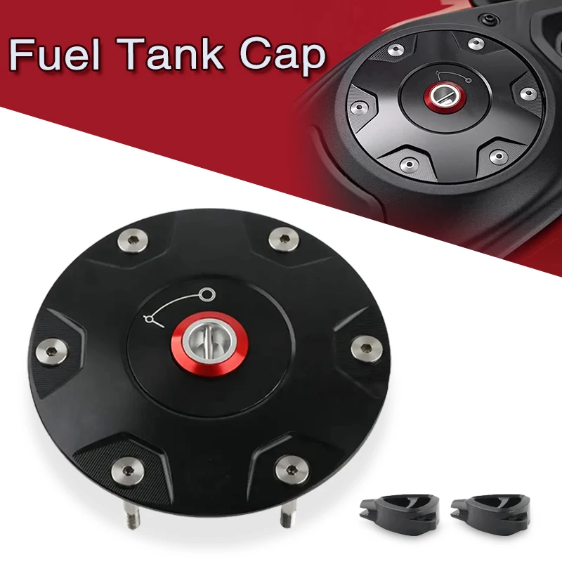 

Motorcycle Fuel Tank Cap Gas Oil Tank Cover With Key Airbox For HYPERMOTARD 950 SP Hypermotard950 RVE Diavel 1260 DIAVEL 1260S