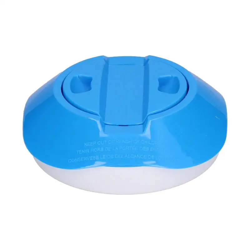Schwimmender Chlortablettenspender, 1 Stück, tragbares Dosiergerät, leicht, ideal für Reisen, Camping und den Einsatz im Schwimmbad. – Detail 13