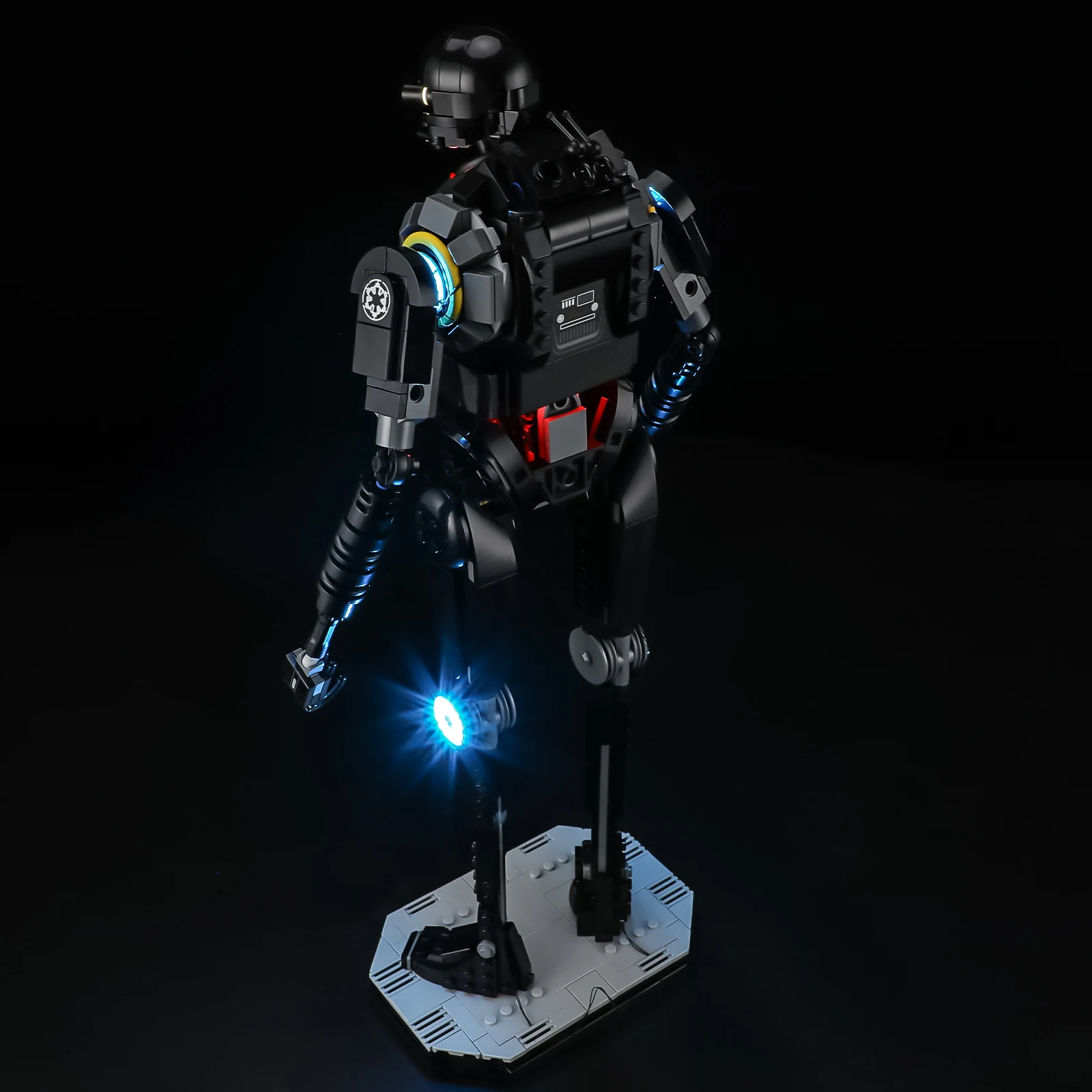 مجموعة الإضاءة لـ LEGO Ando K-2SO Security Robot Starings Wars 75434 لا تشمل كتلة البناء (مجموعة إضاءة LED فقط)
