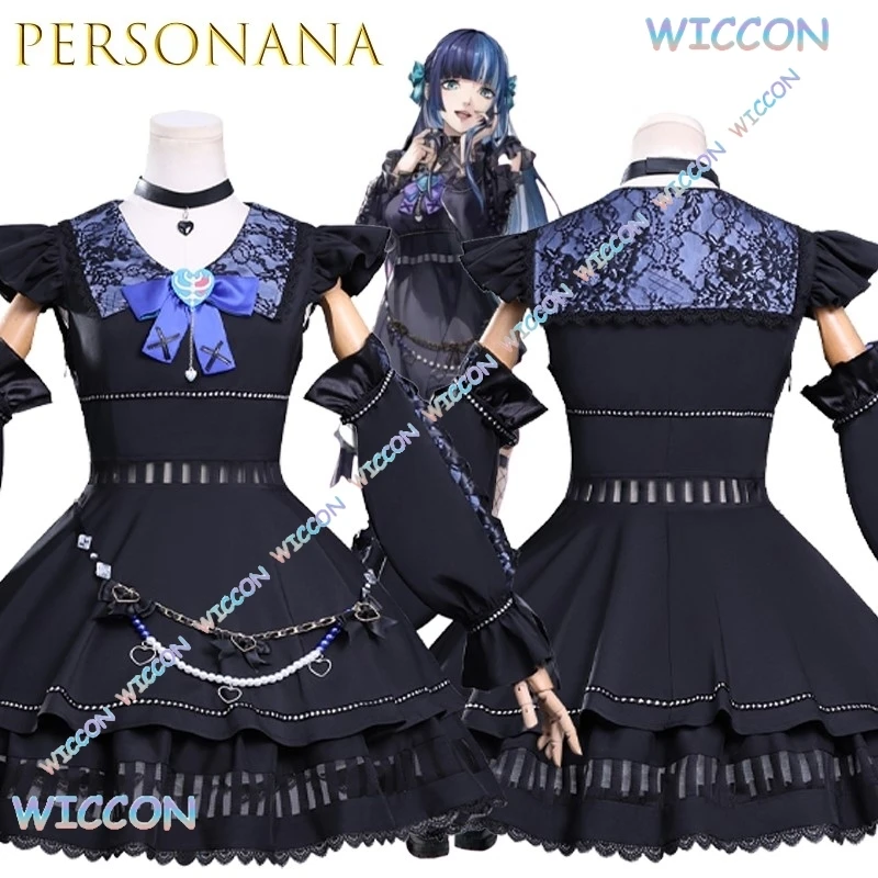 أزياء روكا نونو التأثيرية CosRoom/Pers Onana Night Phantom مجموعة أزياء نسائية للمناسبات التنكرية أزياء الهالوين للعب الأدوار