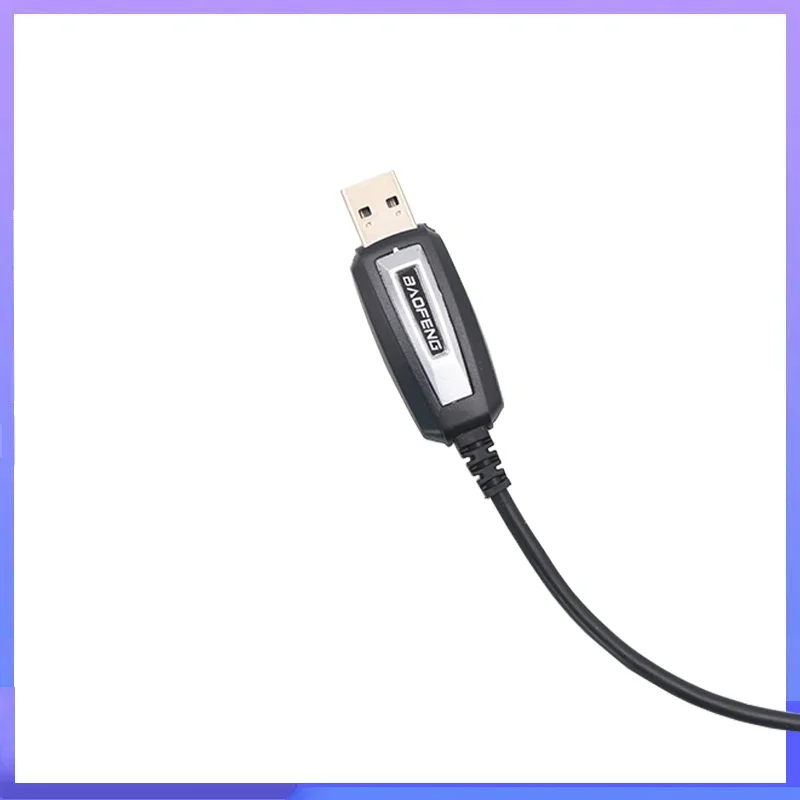 USB Programming Cable For Baofeng UV-18 Pro Max UV-5RH Pro Max UV-17 Quansheng UV K5 UV K6 UV 5R Plus Walkie Talkie Accessories view 5