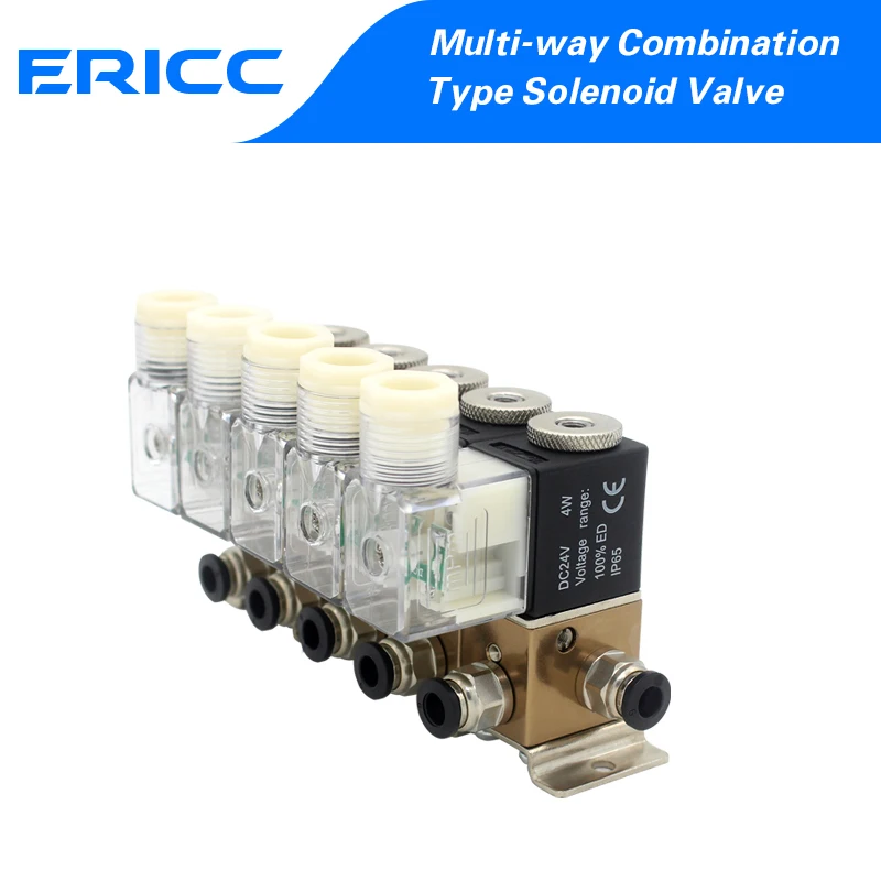 

3V1-06 solenoid valve vacuum directional valve two position three-way series valve multi position combination valve