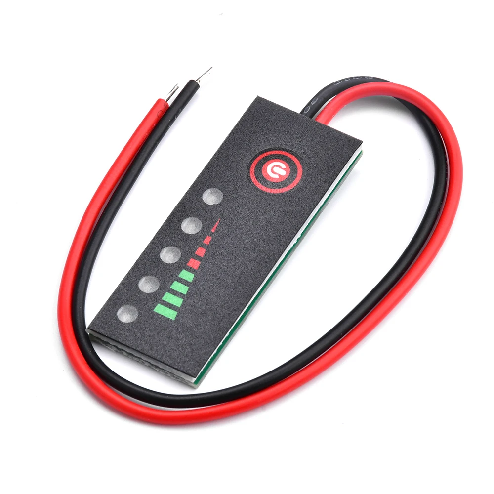 Battery Level Indicator 1/2/3/4/5/6S 3.7-25.2V Lithium Battery Li-ion Capacity Indicator Board Power Display Charging Tester