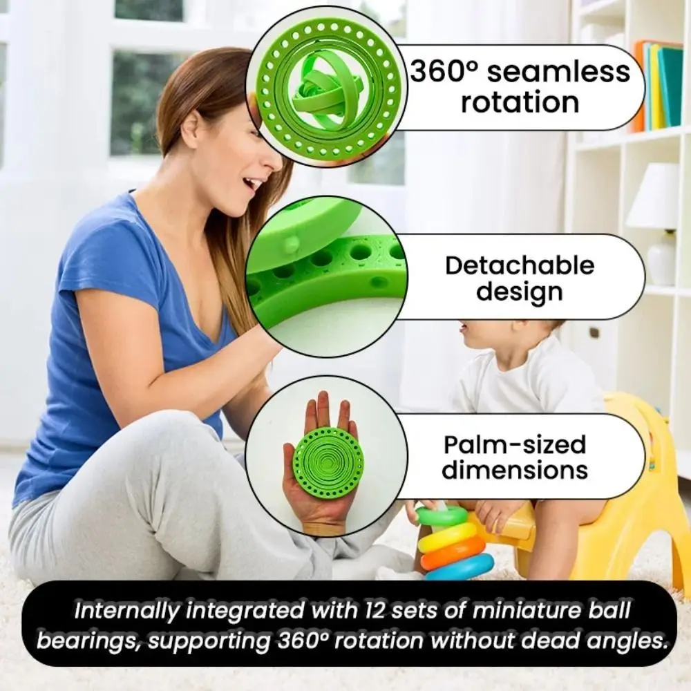 

Multi-layer Ring 360° Rotating Coaster Toy Heat Insulation Coffee Cup Creative Coaster Toys Universe Removable