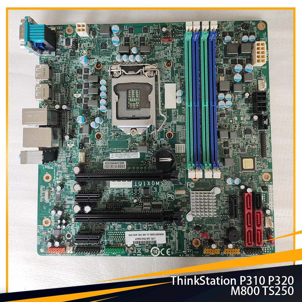 

ThinkStation P310 P320 M800 TS250 IQ1X0MS 00FC890 LGA 1151 Mainboard Fully Tested