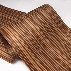 Veneer Wood Sheet Ebony Wood Decorative Speaker Table And Chair Veneer Home Wall Panel Decorative Surface 58x250cm T0.25mm