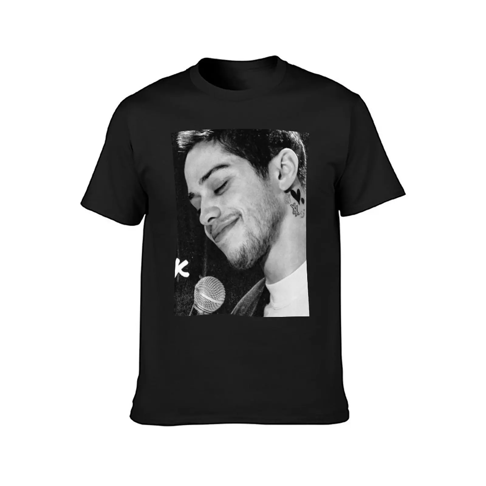 pete davidson tattoo T-Shirt customs summer clothes heavyweights mens funny t shirts