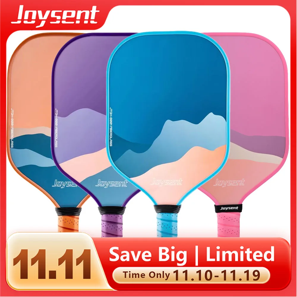 

Joysent Pickleball Paddle Racket Fiberglass Control Honeycomb Core 13mm for Men Women Beginners and Intermediate Players