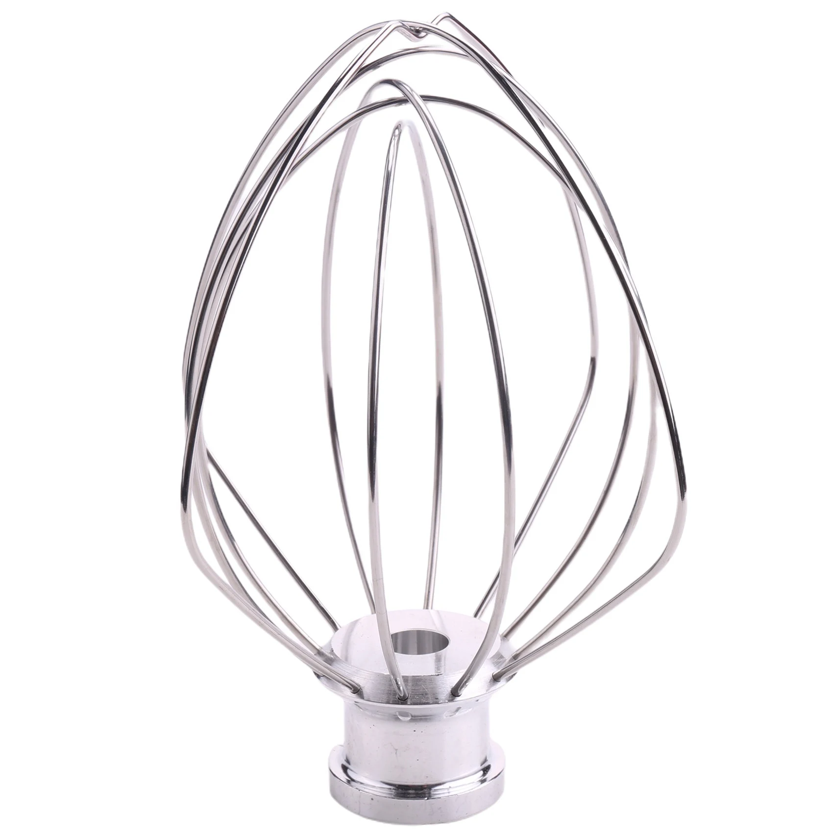 Super Deals Stainless Steel Wire Whip Mixer Attachment for Kitchenaid K45Ww 9704329 Flour Cake Balloon Whisk Egg Cream Stirrer