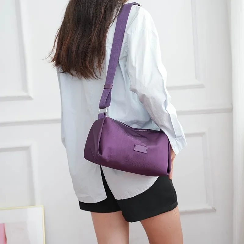 

Водонепроницаемая нейлоновая женская сумка на плечо, трехслойная сумка, женские сумки через плечо для мам и девочек, дорожные сумки-мессенджеры для повседневного использования
