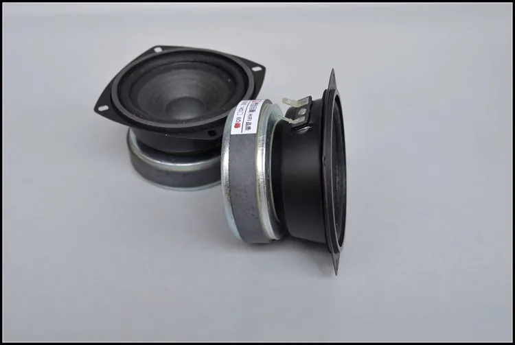 GHXAMP – haut-parleur milieu pur scellé, 4 pouces, 107mm, fibre végétale moyenne à 3 voies + bord en tissu, grand aimant Super 90mm, 92db, 1KHZ-15KHZ, 1 pièce