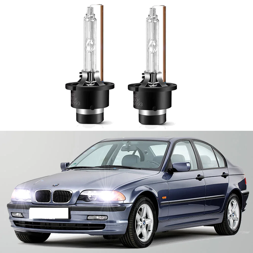 Do BMW serii 3 E46 E46 Touring E46 Coupe 1998-2006 6000K Żarówka reflektora ksenonowego HID świateł mijania (pasuje tylko do oryginalnej żarówki ksenonowej)