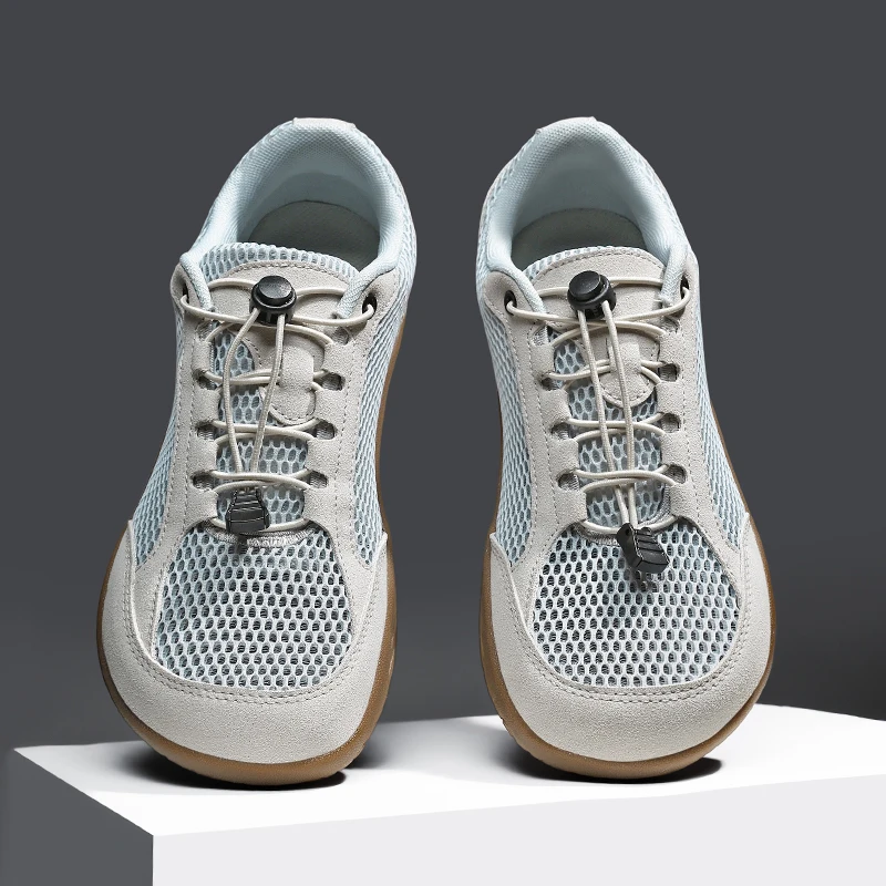 Sommerliche Herren-Sneaker mit breiter Zehenbox, minimalistische Zero-Sohlen-Sportschuhe, atmungsaktive Barfußschuhe für Paare, weiche Laufschuhe – Detail 18