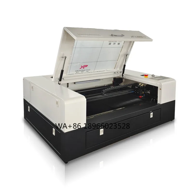 80W Benchtop Inner Slide Module 4060 Cutting Machine with Reci Tube S & A CW3000 Cooler Blade Rod Bed