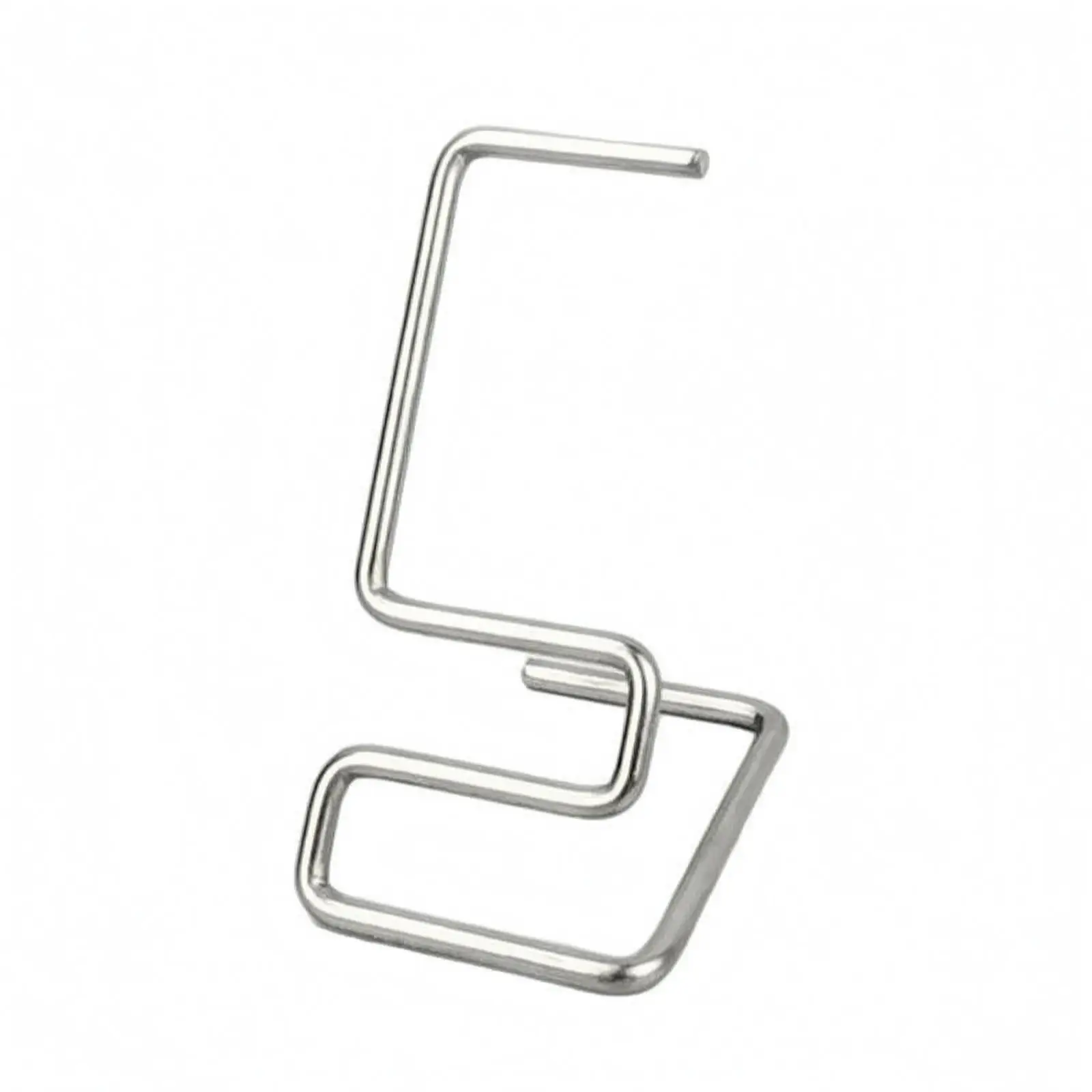 Watch Holder Stand with Curved Support Metal Accessory Display Rack for Shelf or Counter