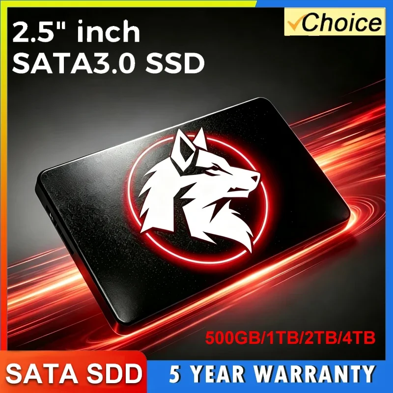 High Speed LANG SSD 2.5" SATA 3 Solid State Drive 500GB 1TB 2TB 4TB  Perfect for  Office PC & Laptop Upgrade