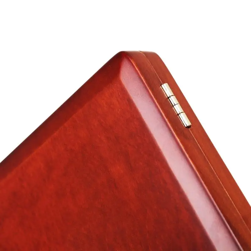 

U2JB Профессиональный ящик для хранения язычков для фагота, защитный дизайн, вмещает 5 тростей, надежно органайзер для язычков,