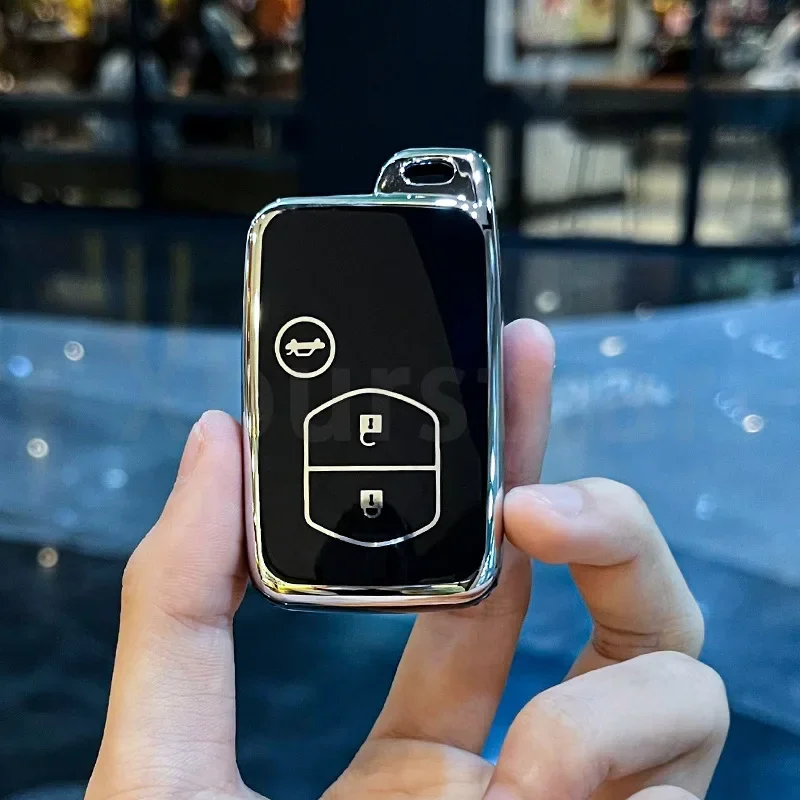 2/3/4 زر قذيفة فوب لتويوتا كامري بريوس لاند كروزر برادو 150 تاج لسوبارو فورستي XV بولي TPU سيارة مفتاح بعيد غطاء