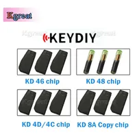 5 10pcs KEYDIY Car Key Chip KD 4C/4D KD 48 KD 46 4C 4D 46 48 8A Copy Transponder for KEYDIY KDX2 Key Programmer Transponder Chip