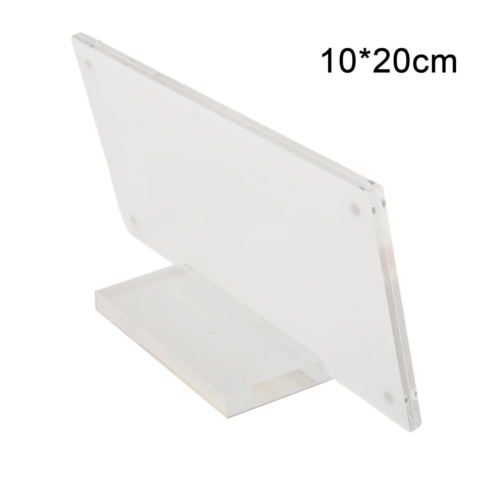 Acrylic Table Card Sign Table Card Display Stand Photo Frame Transparent Display Stand For Posters And Picture Books