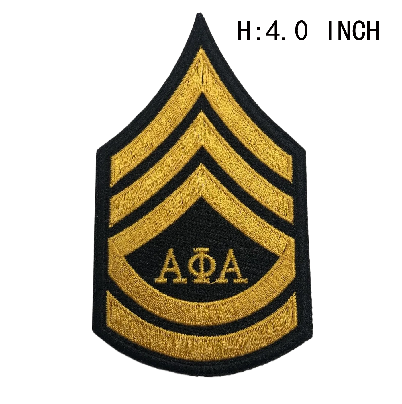 Iron-on Embroidered Patch for DIY Clothing Accessories, Alpha Phi, Alpha Fraternity, Since 1906