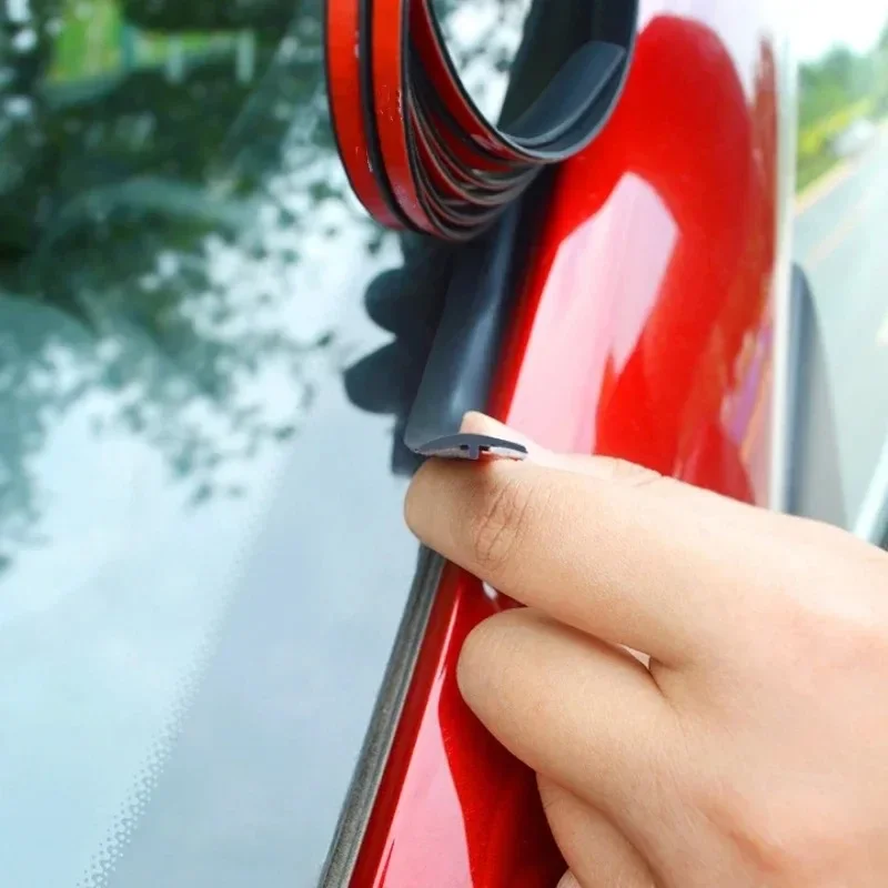 27/19/14mm T shape Auto Roof Windshield Car Rubber Seal Edge Sealing Strips Car Rubber Sealant Protector Seal Strip Window Seals