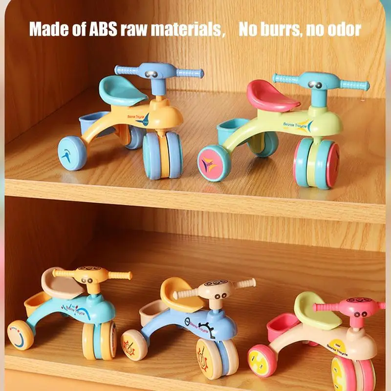 Toy Tricycle Model Assembly Tricycle Toy Creative Inertia Tricycle Push And Go Vehicle For Boys And Girls Fine Motor Skill Toys