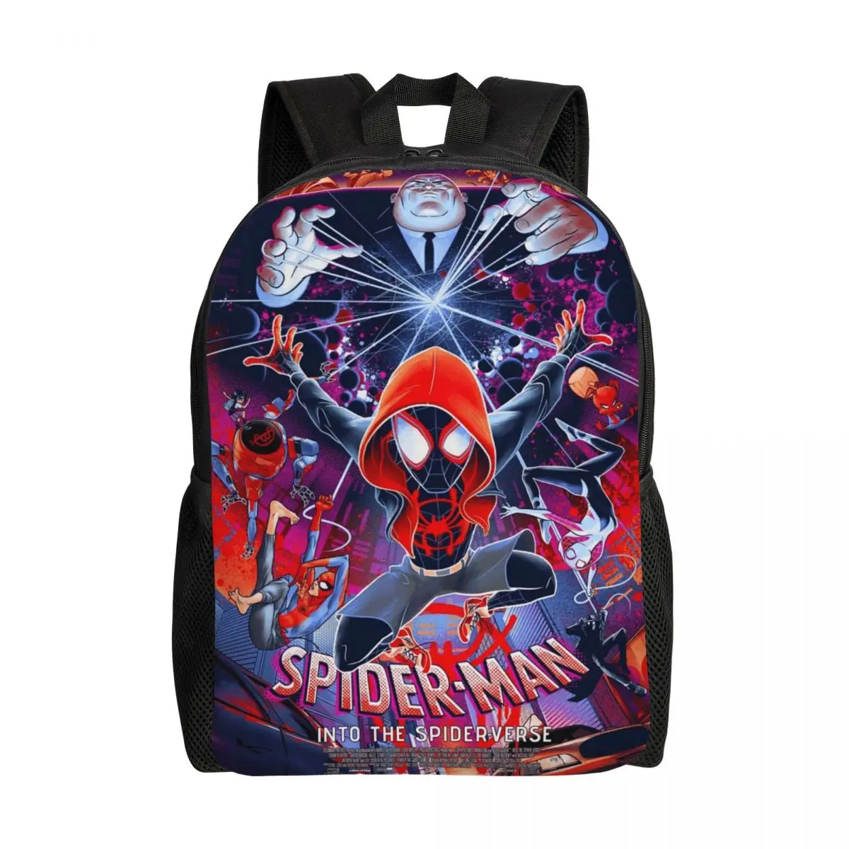 

Marvel Spider-Man Backpack, Women's Oxford Cloth Backpack, Men's School Bag, Travel Backpack, Laptop Backpack