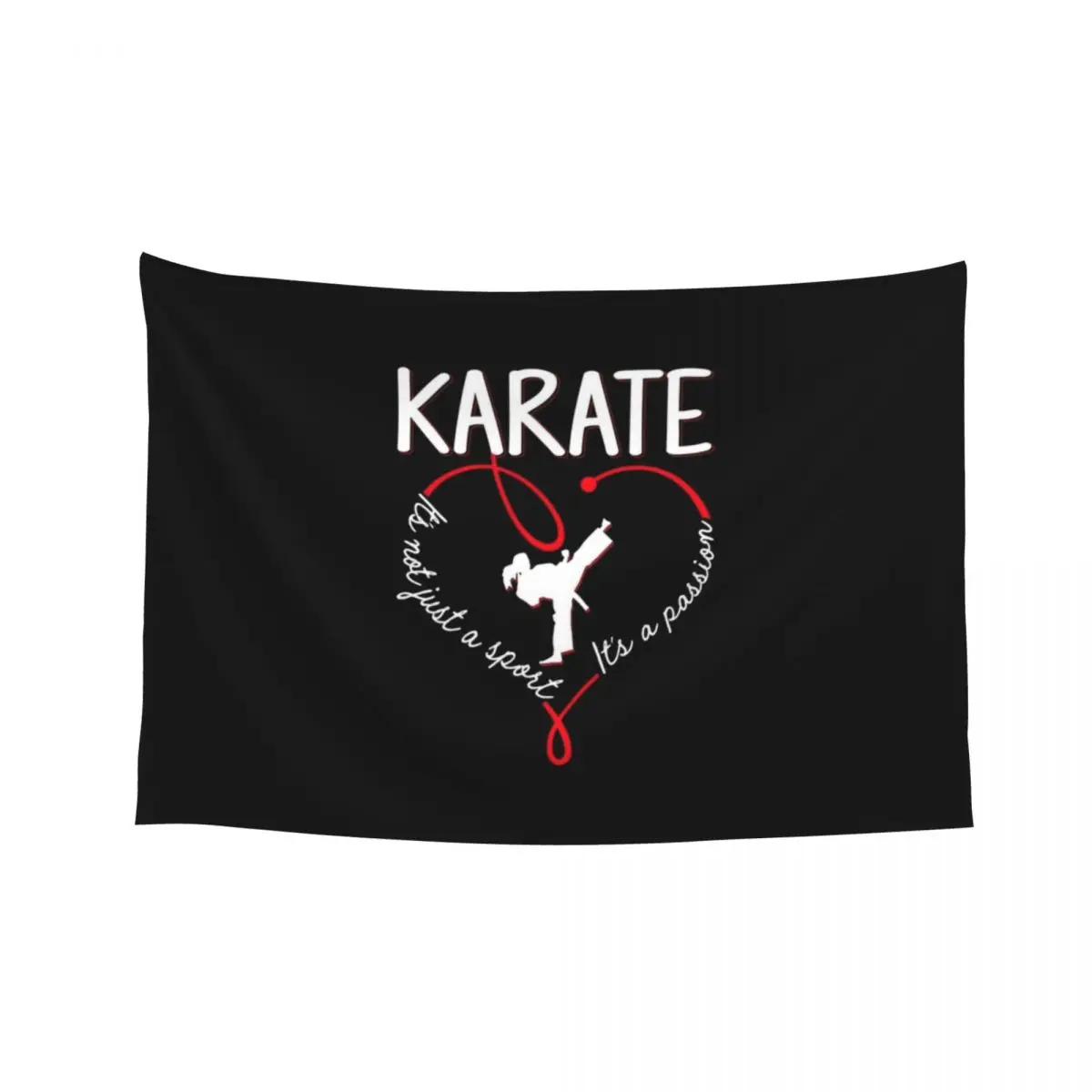 

KARATE is Passion Tapestry Decoration For Bedroom Wallpaper Room Ornaments Art Mural Tapestry