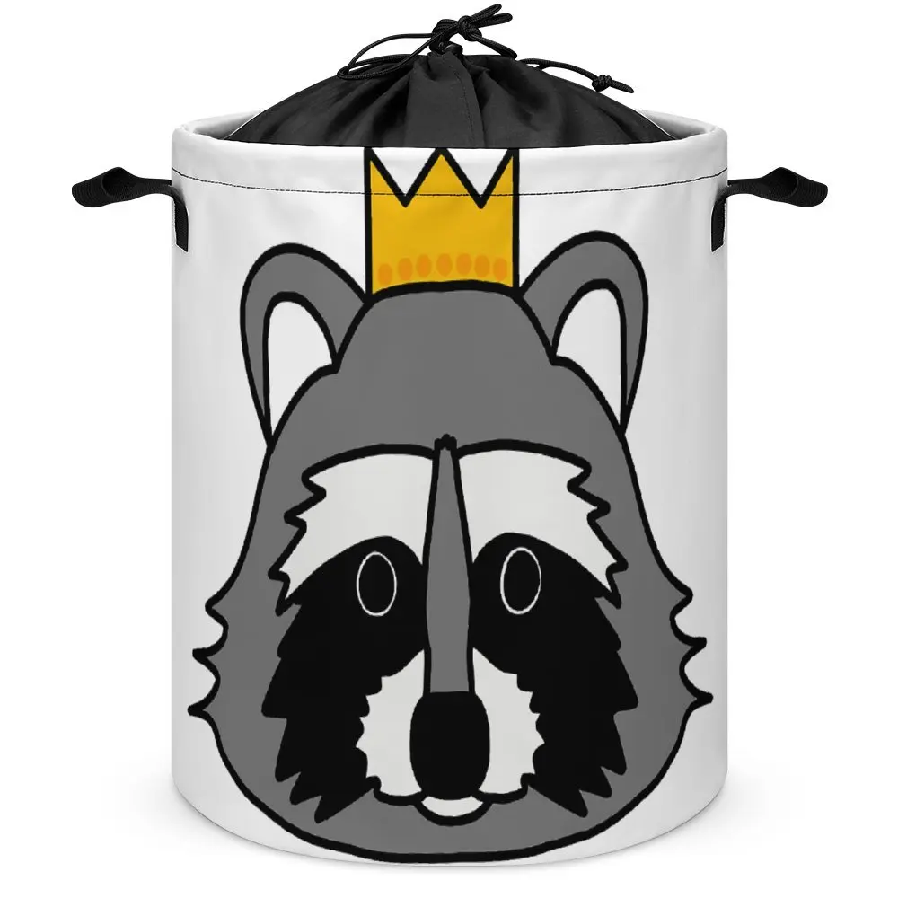 Tie Up Your Dirty Pocket Raccoon for Sale Organizer Division Hot Sale Laundry Basket Durable Can Be Folded Storage of Pet Toys C