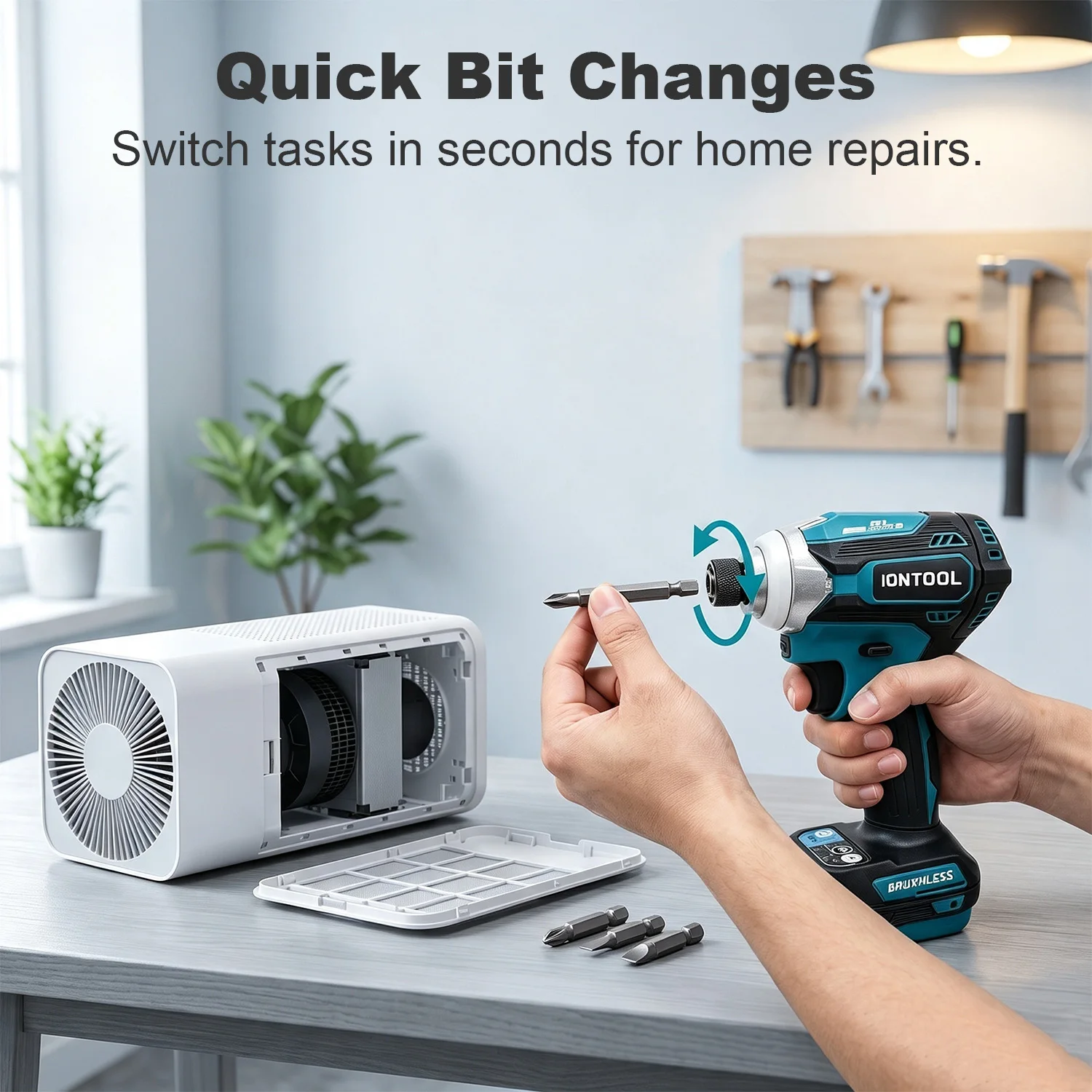 IONTOOL 600W Brushless Impact Driver 1/4
