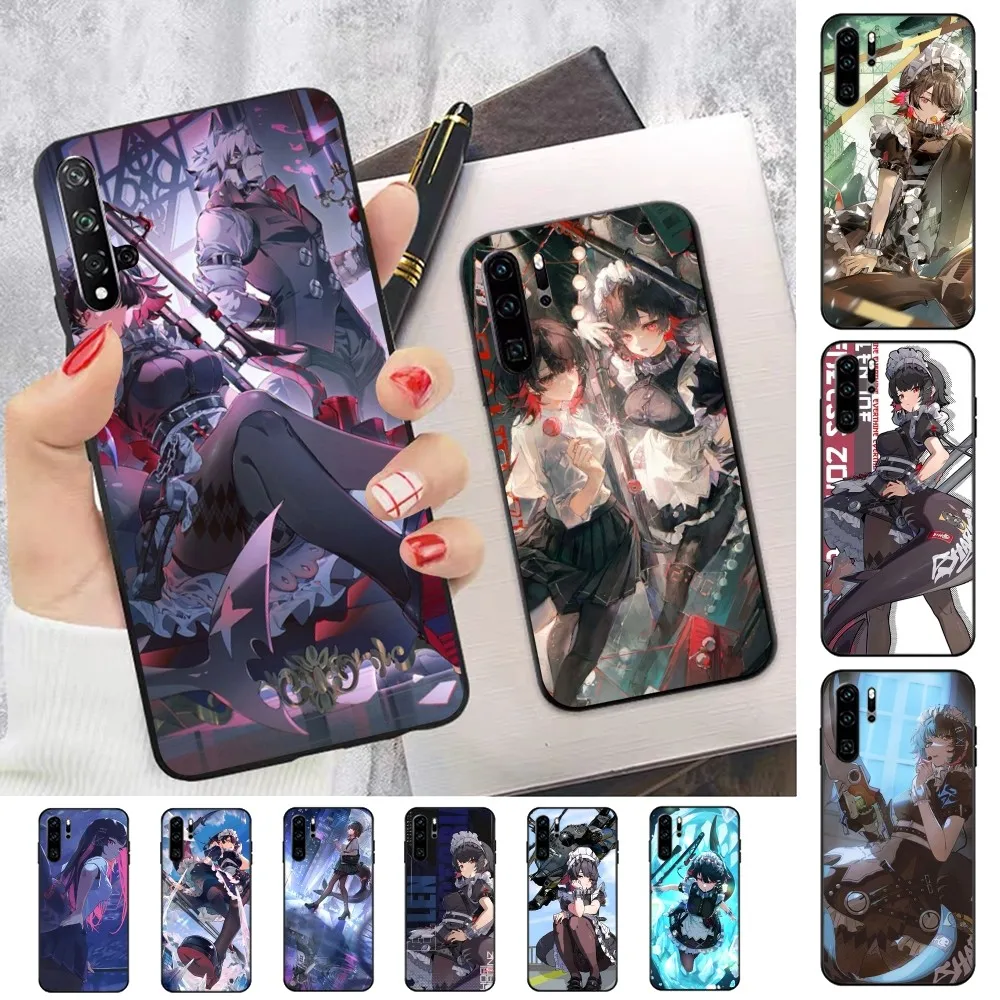 Zenless Zone Zero Ellen Joe Phone Case For Huawei P 8 9 10 20 30 40 50 Pro Lite Psmart Honor 10 Lite 70 Mate 20lite