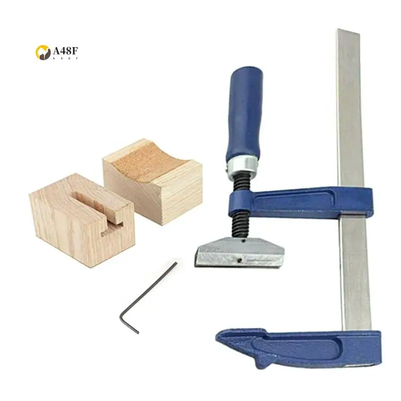 A48F-Bakelite الغيتار باس الضغط سلك أداة الغيتار سلك إصلاح استبدال تركيب قوس الأخدود لوحة نحاسية F-نوع المشبك #1