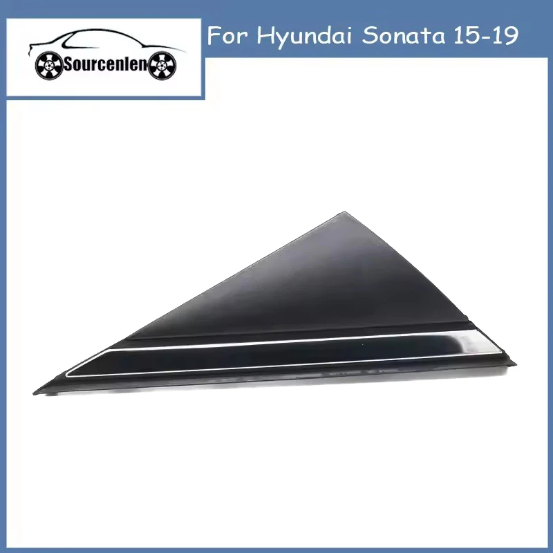 

Brand New 86180C1000 86190C1000 Fender Corner Molding Garnish Chrome LH RH For Hyundai Sonata 15-19