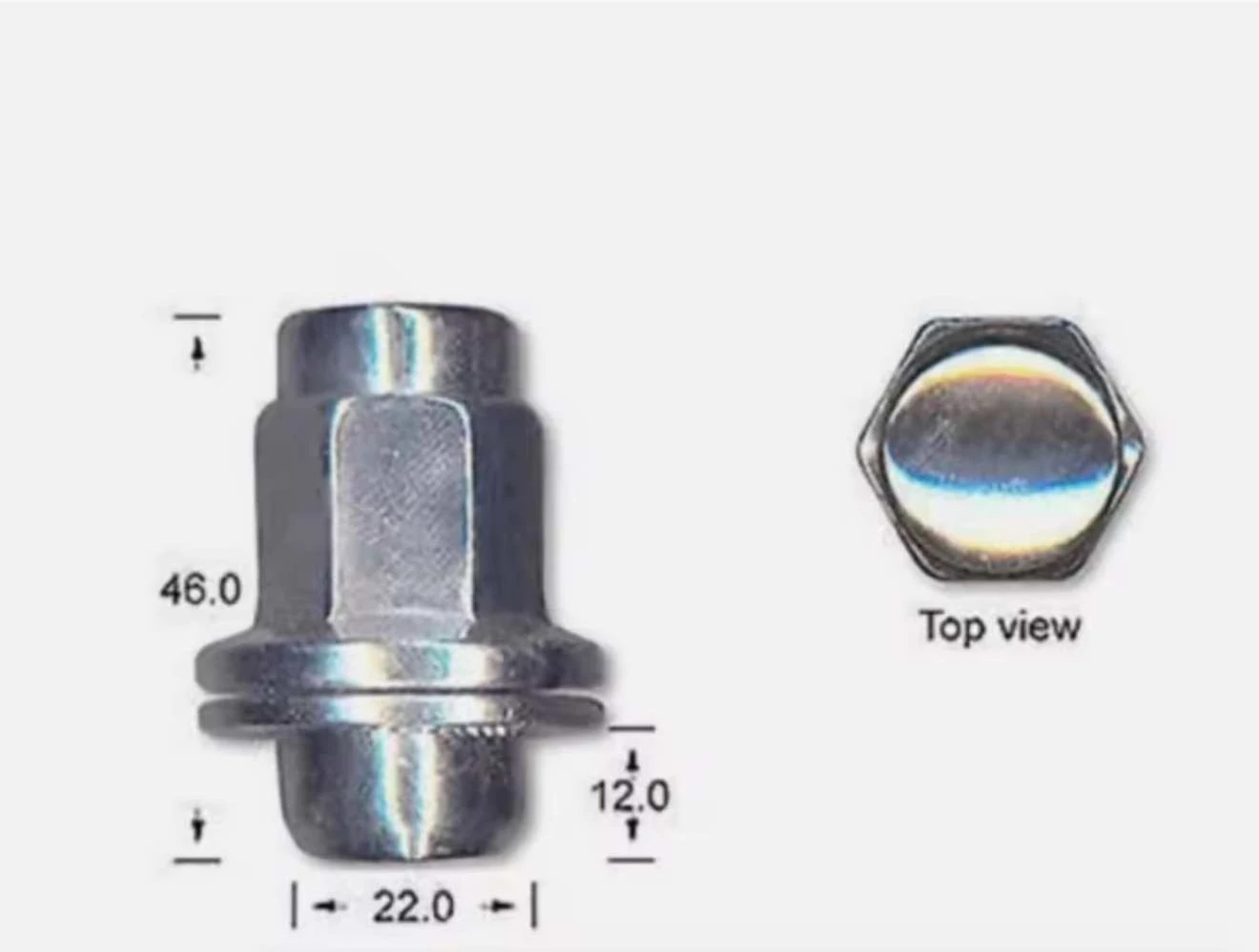 For car wheel nut nut 24pcs