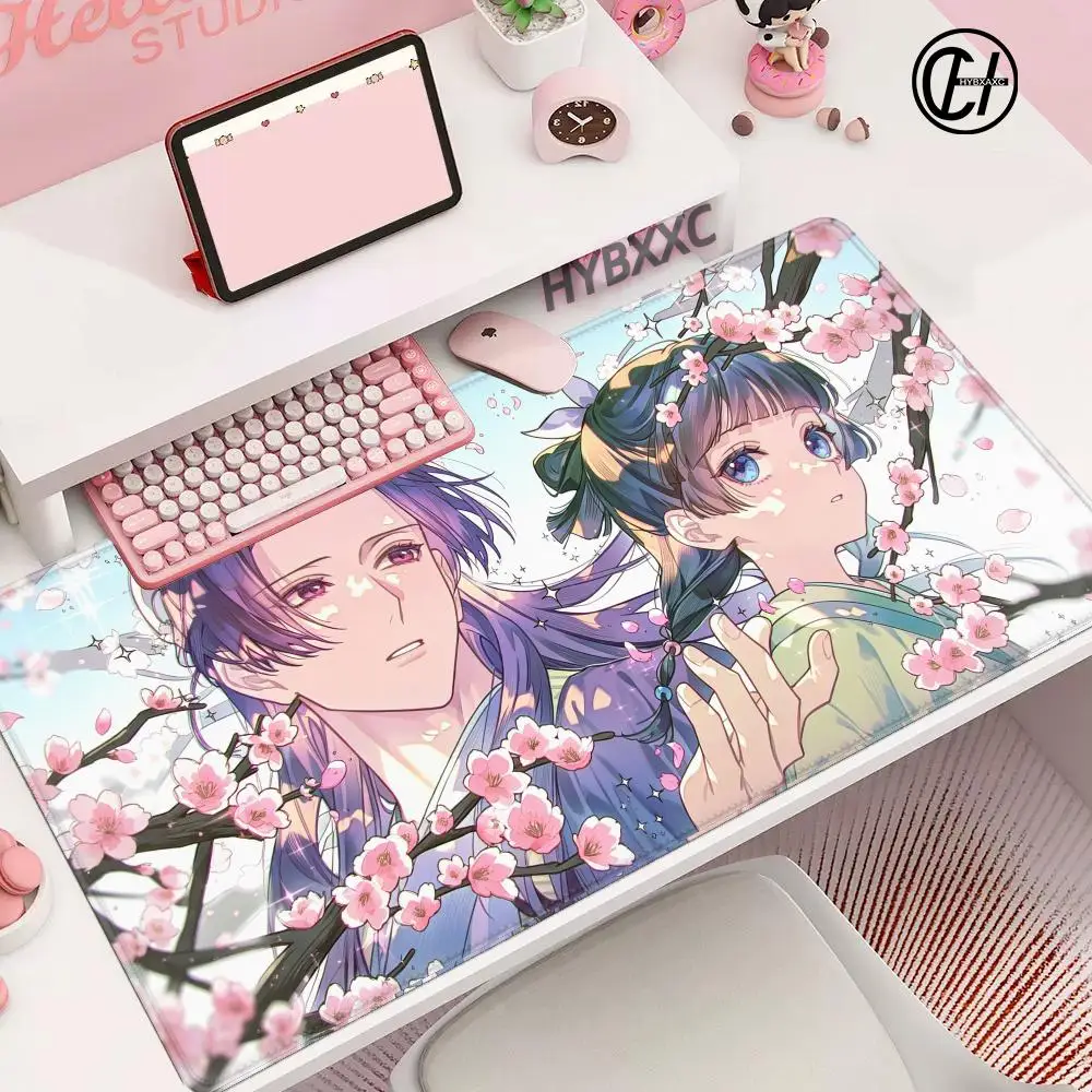 Anime Maomao The A-Apothecary D-Diaries Mouse Pad Large Gaming HD Print Waterproof XXL Desk Mat For PC Laptop Non-Slip Carpet