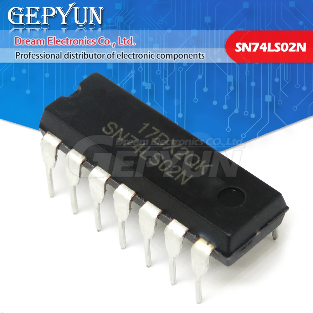 10PCS SN74LS02N DIP14 SN74LS02 74LS02N 74LS02 DIP Integrated IC