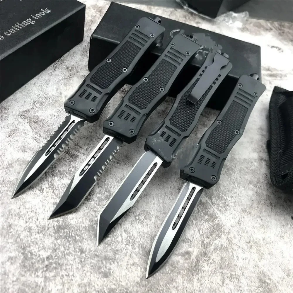 Micro 616 Combat Troodon Folding Knife Tactical Gear Finger Actuator Blade Survival EDC Tools Outdoor Pocket Knives Gift